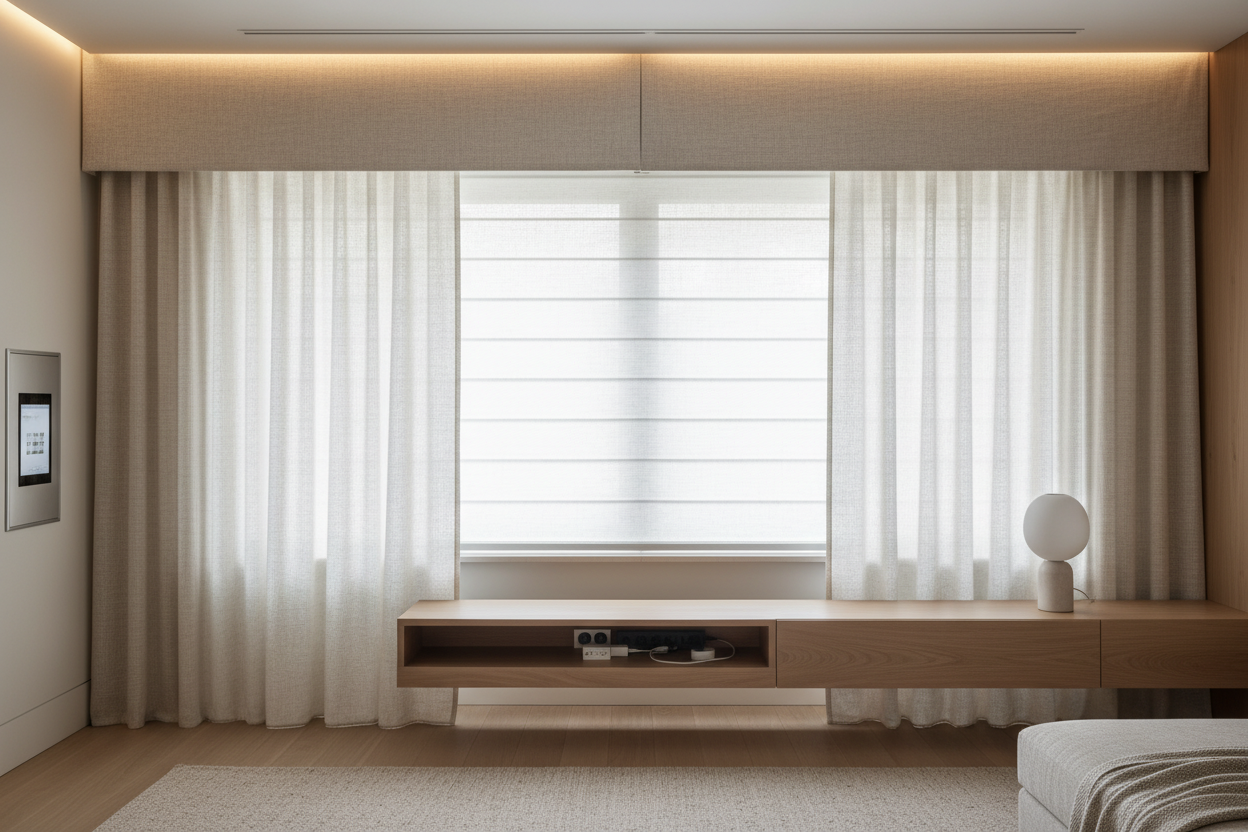 Hiding the Tech: How to Cover Roller Shades for a Sleek Look