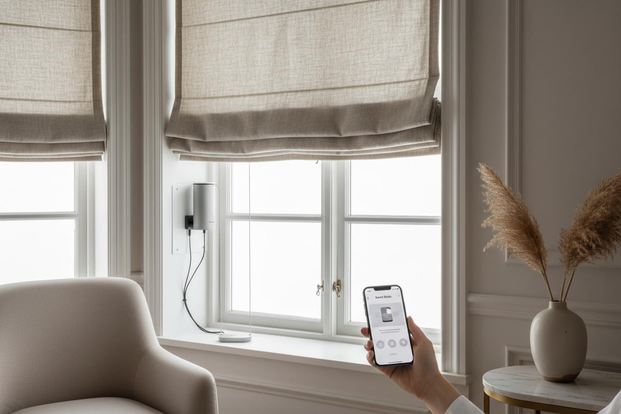 Automating Roman Shades Corded: The Ultimate Retrofit Guide