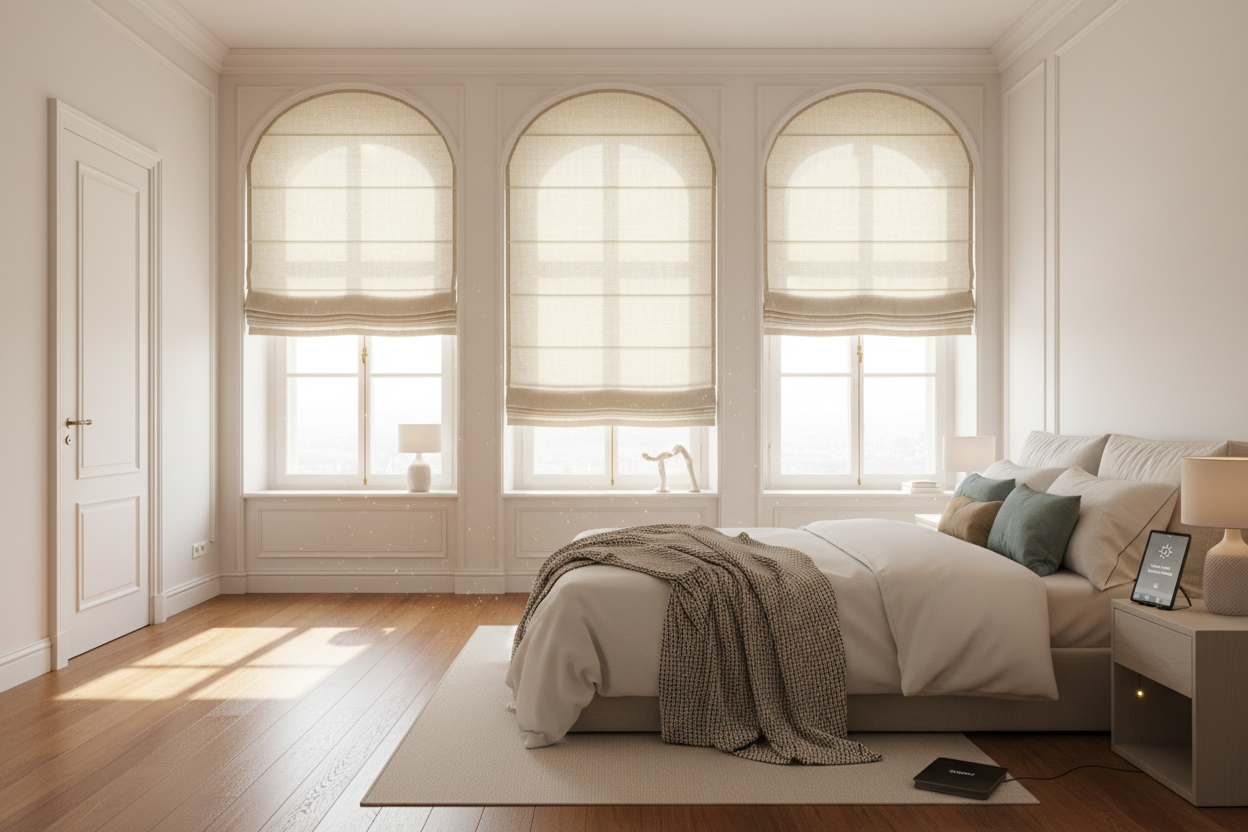 Wake Up to Sunlight: Automating Your European Roman Shade
