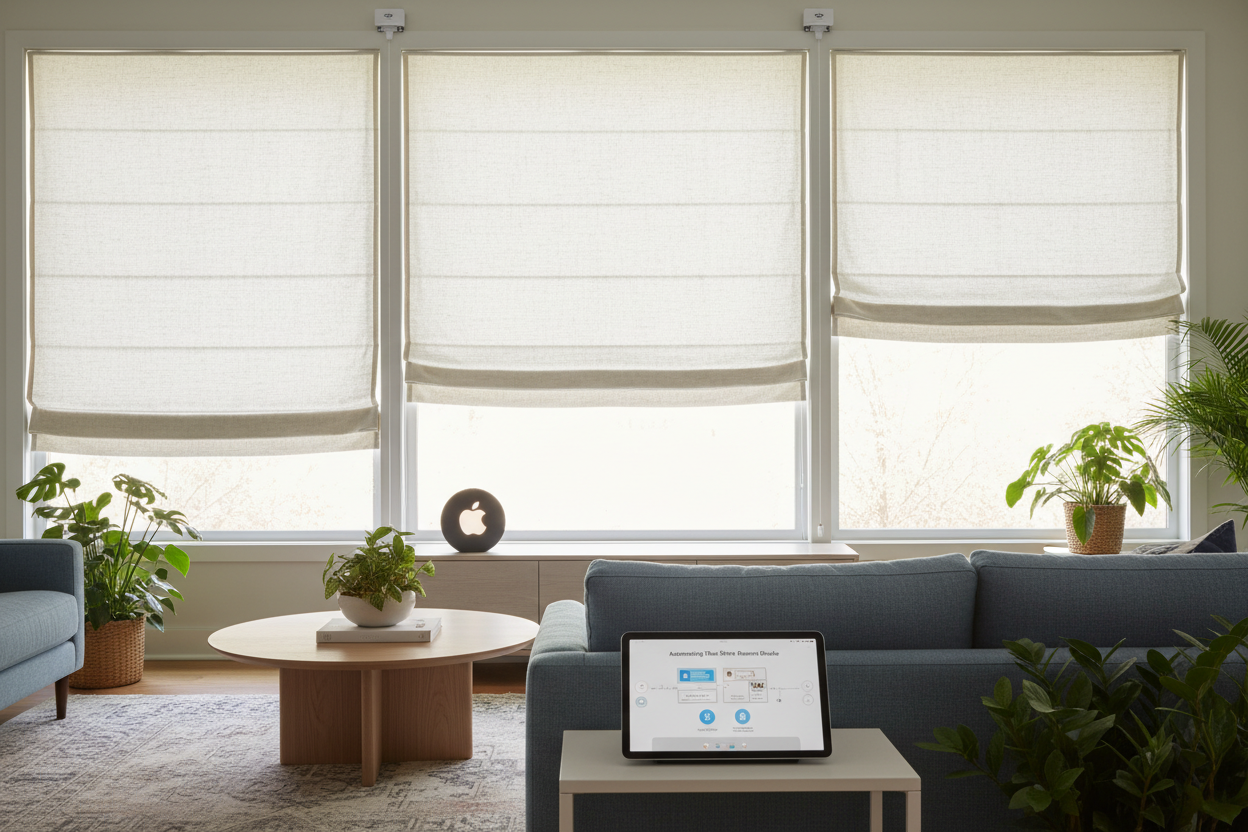 Automating The Shade Store Roman Shades: A Smart Guide