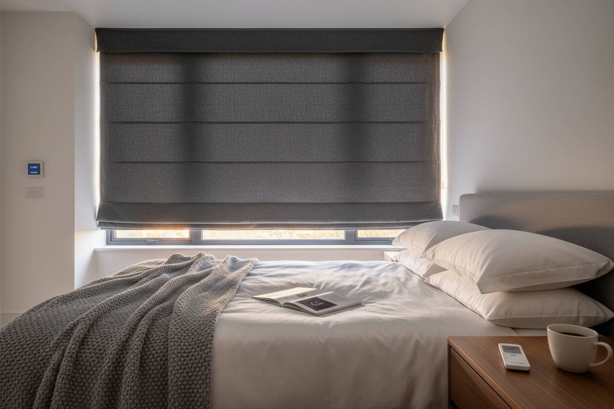 The Best Custom Blackout Roman Shades Setup for Lazy Mornings