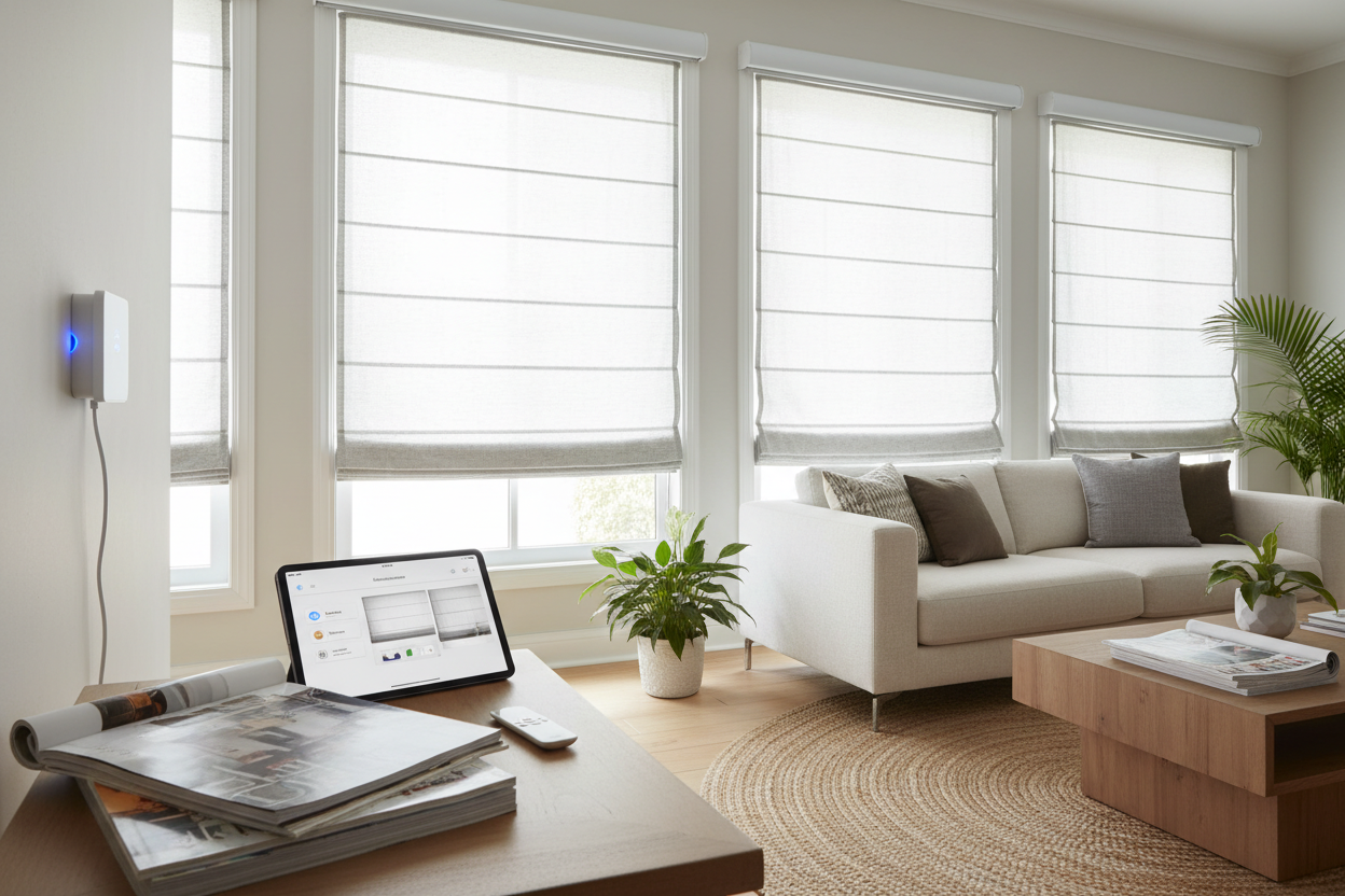 Automating Banded Roman Shades for Alexa & HomeKit