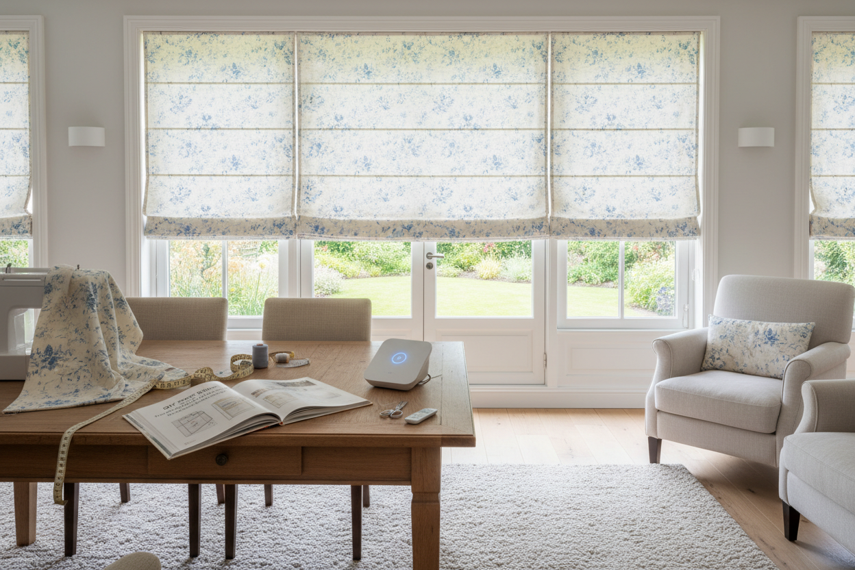 DIY Smart Blinds: The Ultimate Sewing Pattern for Roman Shades