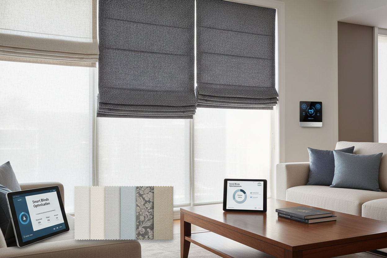 Optimizing Roman Shades Fabric Choices for Smart Home Motors