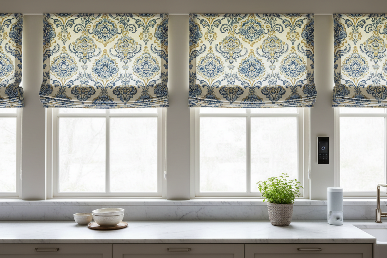 Automating Printed Roman Blinds: Style Meets Voice Control