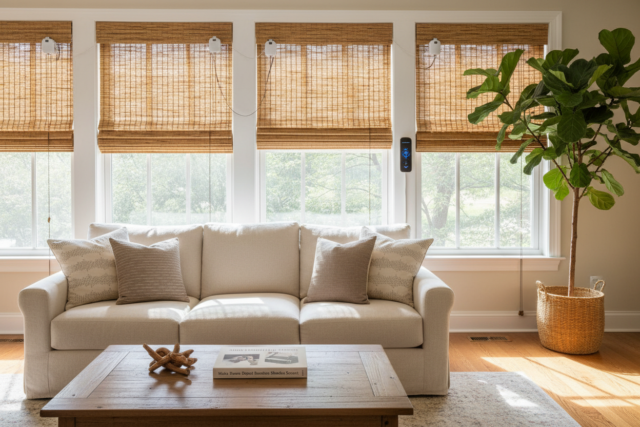Make Home Depot Bamboo Shades Smart: The Retrofit Guide
