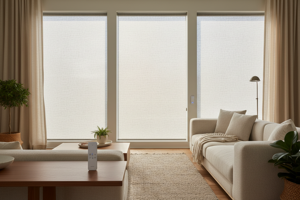Smart Upgrade: Motorizing Home Depot Sun Screen Shades