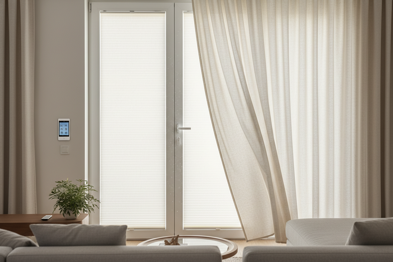 Smart Control: Automating Cellular Blinds for Doors