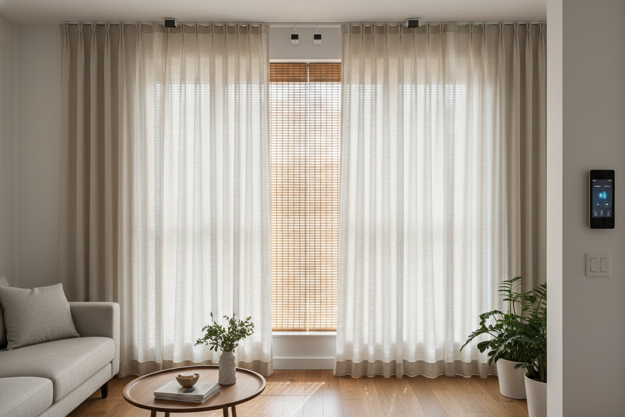 Automating Bamboo Shades with Drapes: A Dual-Motor Setup Guide
