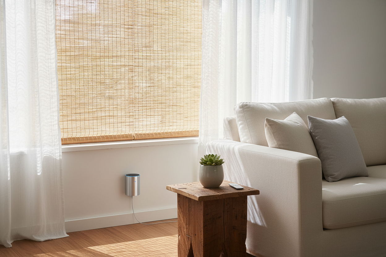 Automate Your Bamboo Roller Blind: A Retrofit Guide