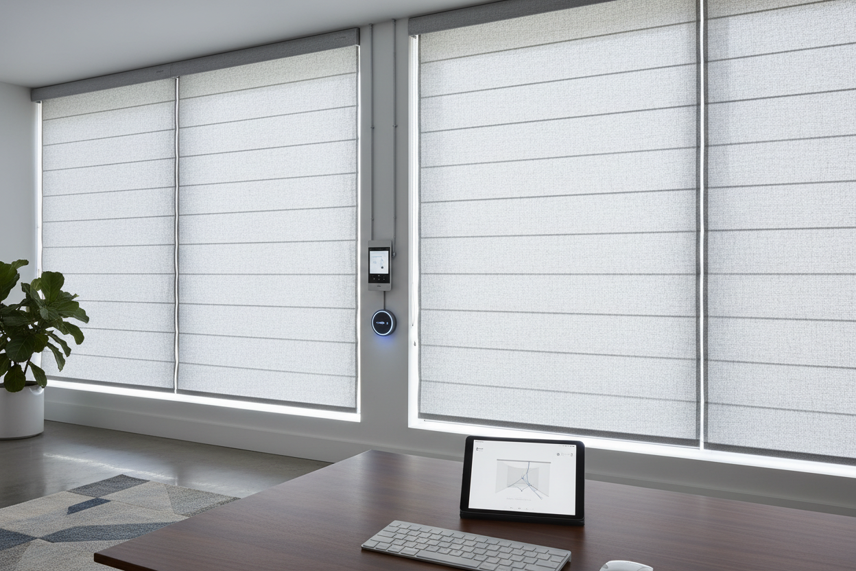 Commercial Blind Automation: Smart Motors for Modern Offices