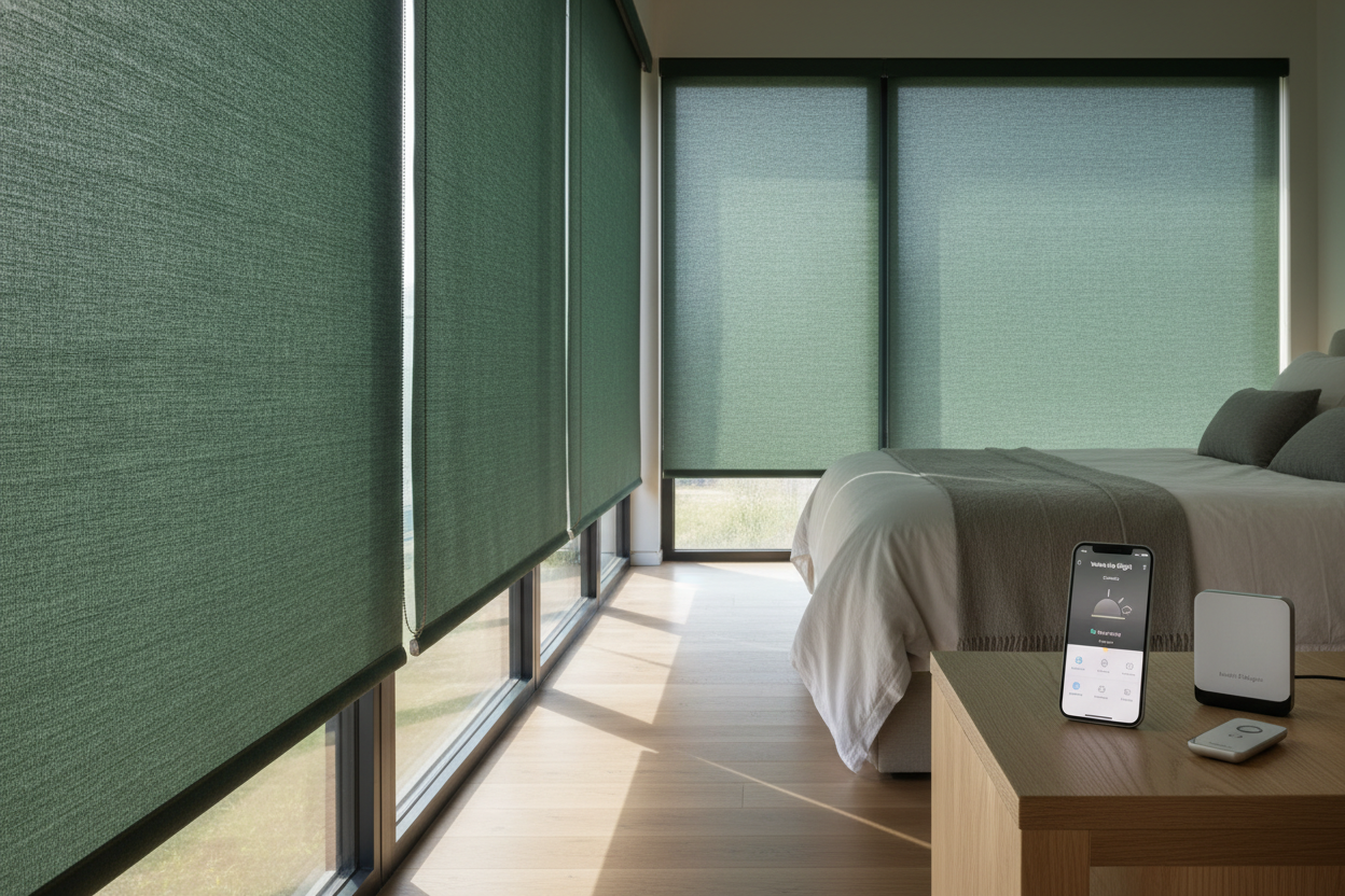 Wake Up Right: The Ultimate Hunter Douglas Roller Blind Setup