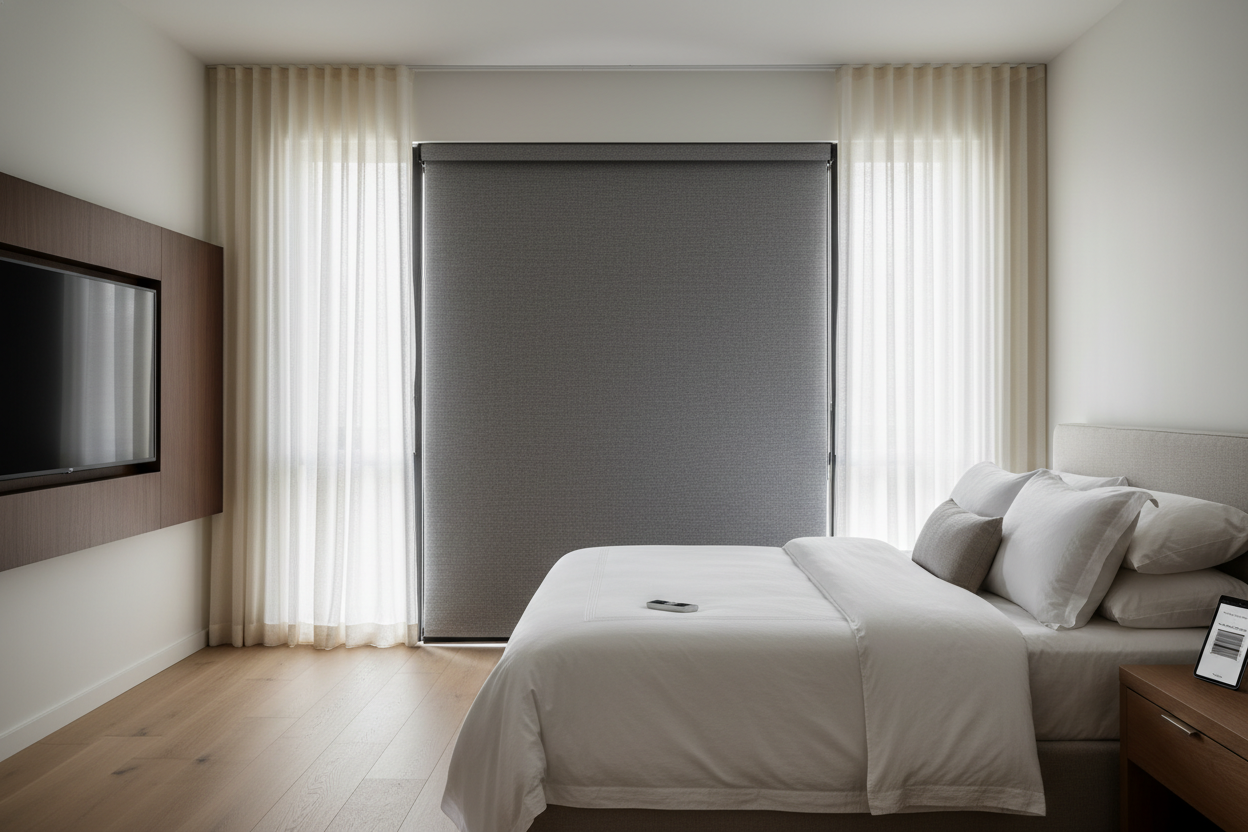 Hunter Douglas Blackout Shades: The Ultimate Smart Sleep Setup