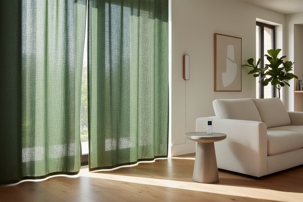 Smart Control: Hunter Douglas Blinds for Sliding Glass Doors