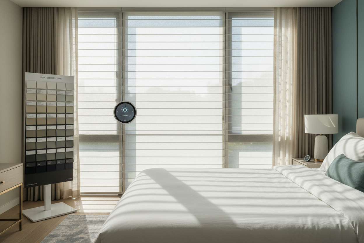 Wake Up Better: The Smart Tech Inside Hunter Douglas Blinds