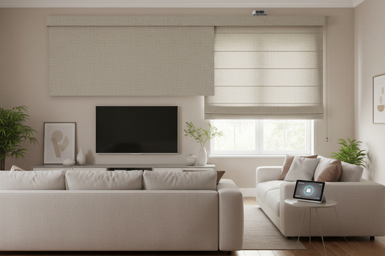 Automating a 58 Inch Wide Roman Shade: The Smart Guide