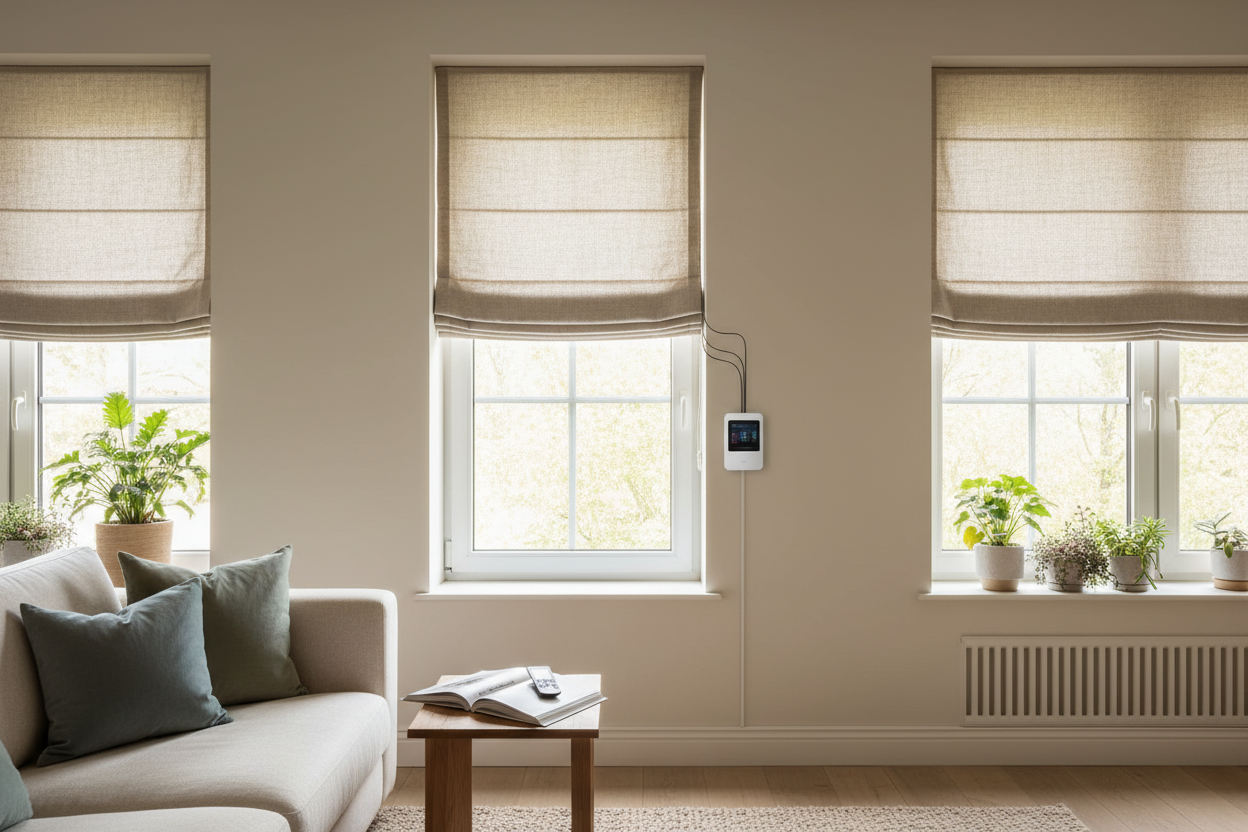 Automating Narrow Windows: The 18 Inch Roman Shade Guide