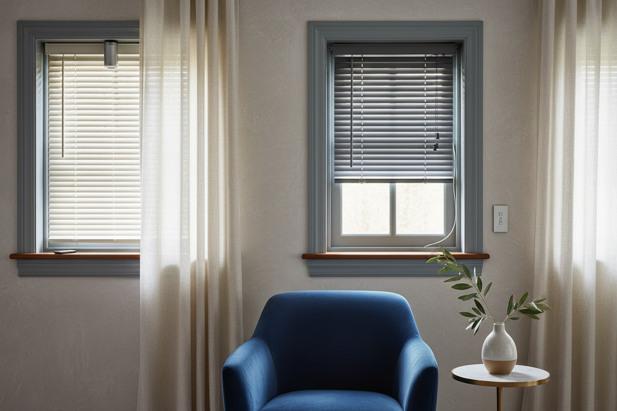 Smart Miniature Blinds: Battery vs. Hardwired Motors Explained