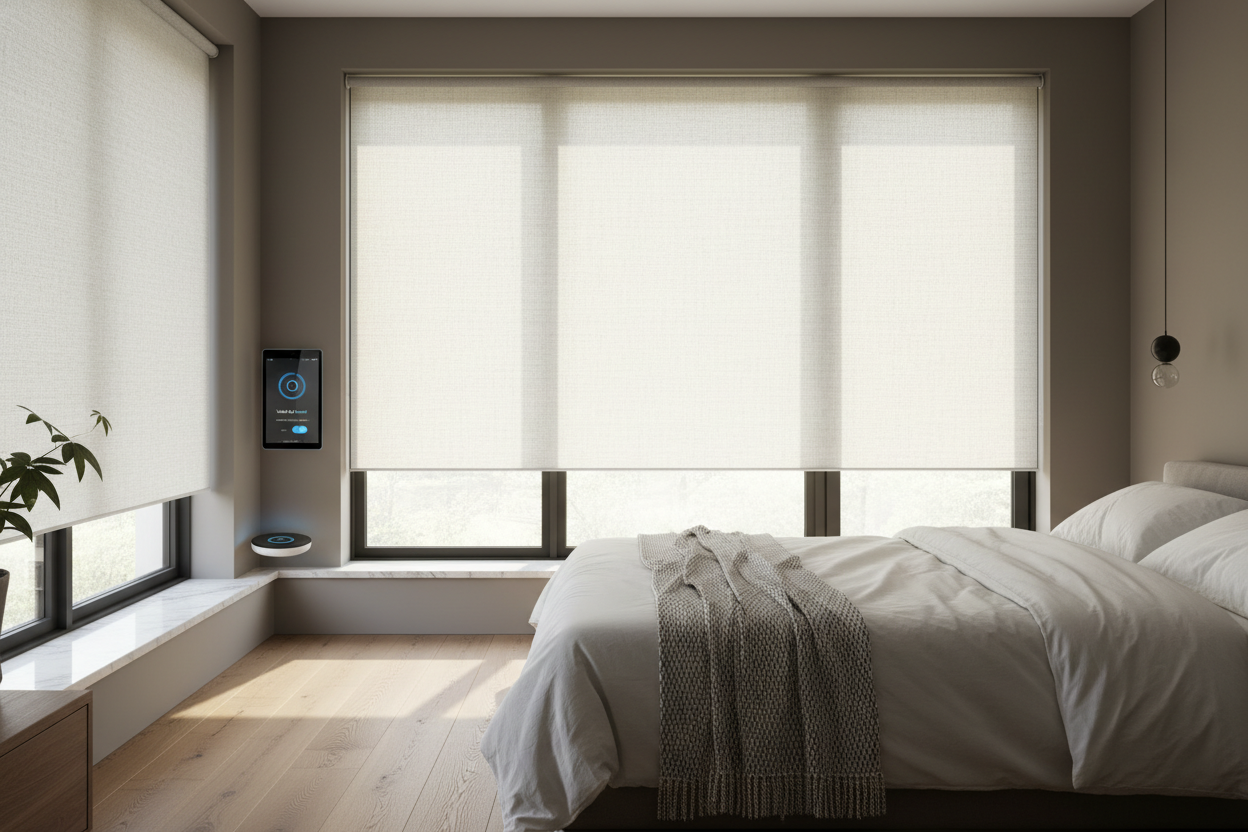 Wake Up Smart: The Ultimate Automated Roller Shade Setup