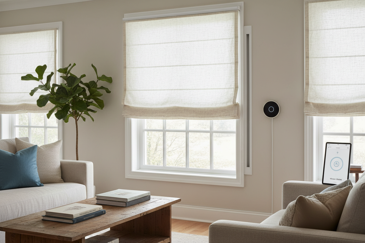 Make Your DIY Roman Shade Smart: A Motorization Guide