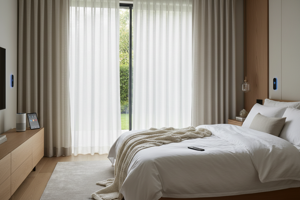Smart Window Shade Curtains: The Ultimate Lazy Morning Setup