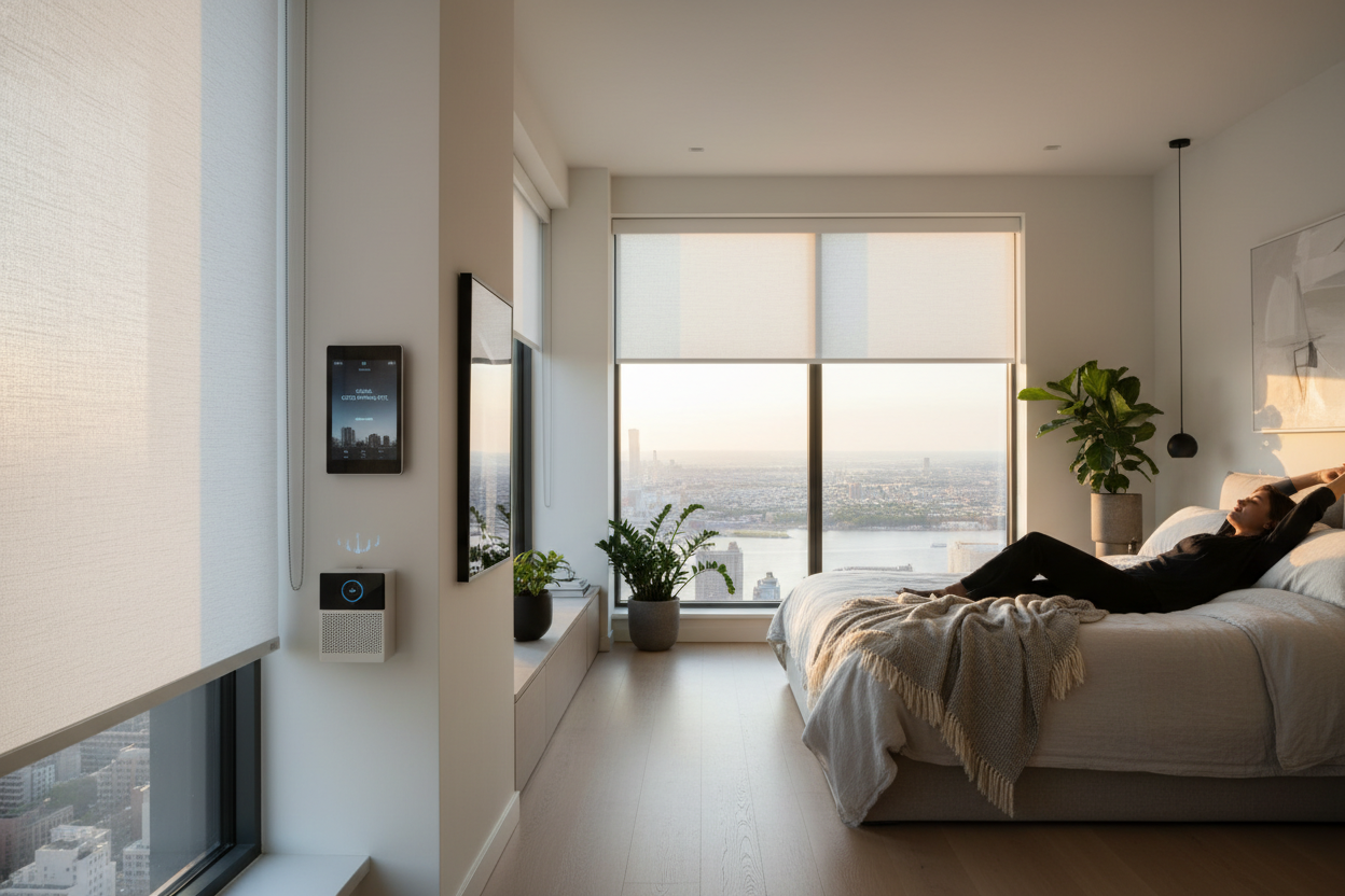 Wake Up to Skyline Views: The Smart New York Shade Setup
