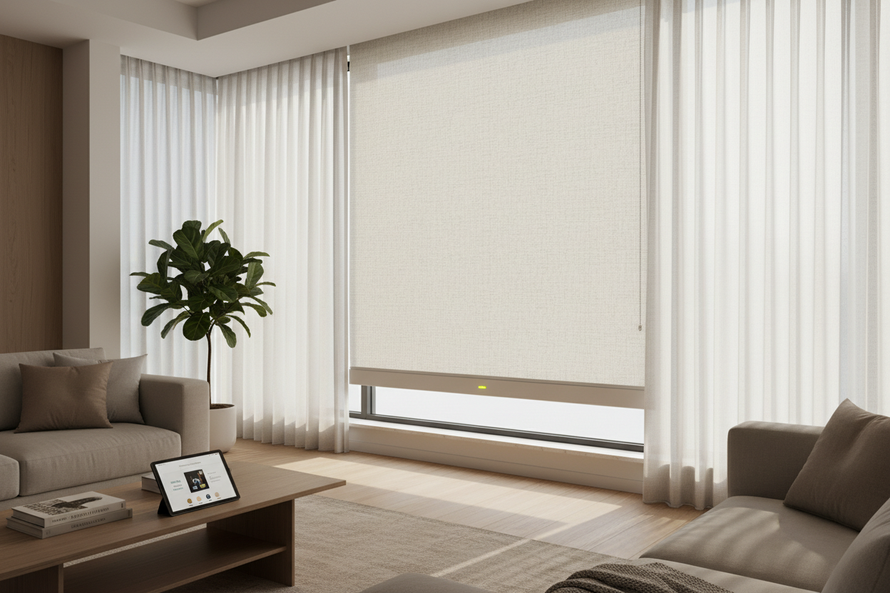 Privacy Mode: Automating Your Window Shades Bottom Up