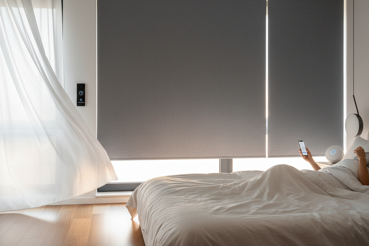 Wake Up Refreshed: Smart Blinds That Block Light Automatically