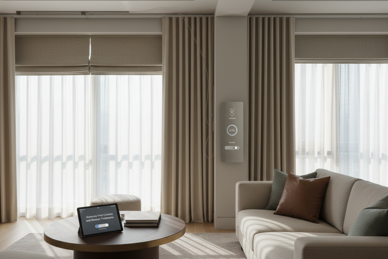 Automate Your Curtains and Window Treatments for Total Control