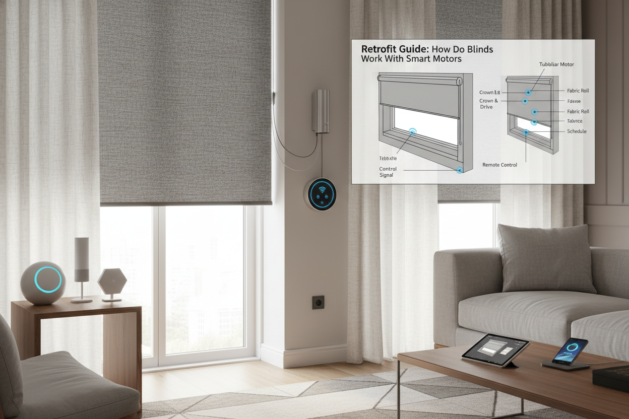 Retrofit Guide: How Do Blinds Work With Smart Motors?