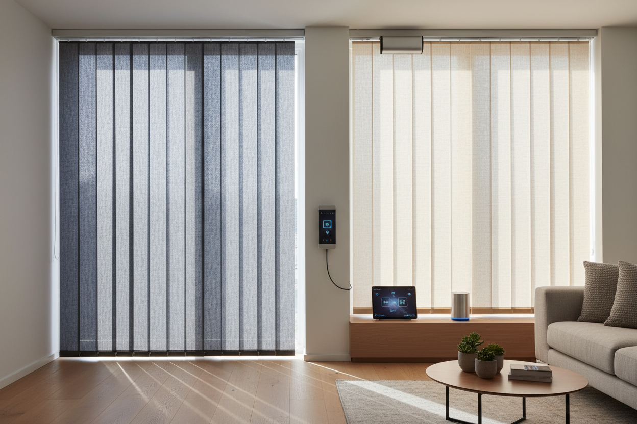 Smart Mesh Blinds: Hardwired vs. Battery Motors Explained