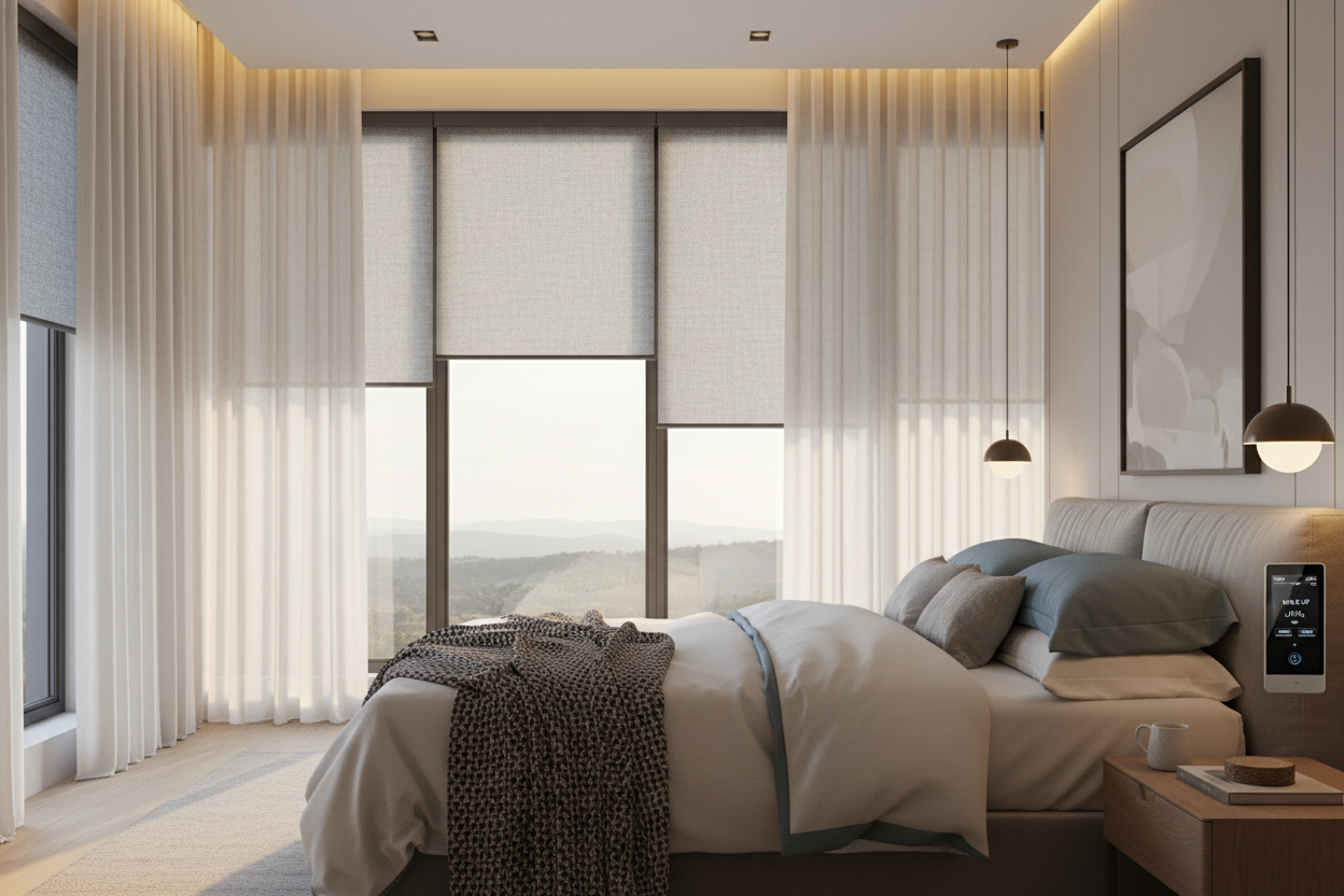 Wake Up Better: The Ultimate Smart Home Shades Window Setup
