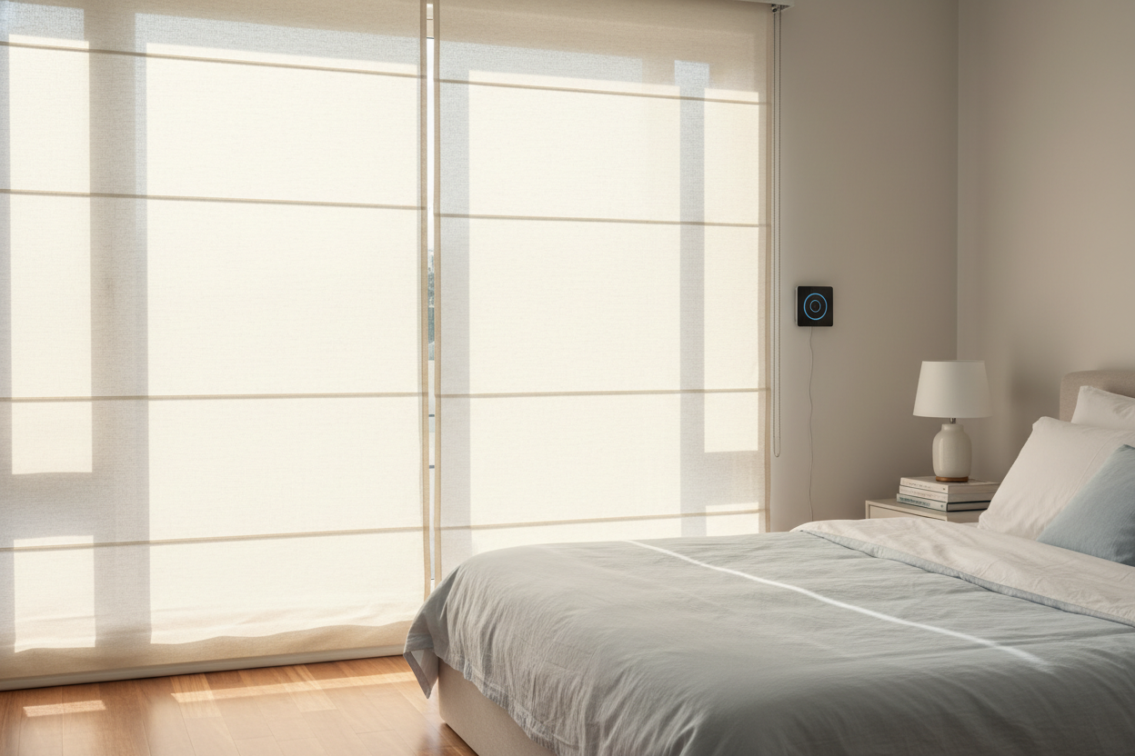 Automating Light Filtering Roman Blinds for Gentle Mornings