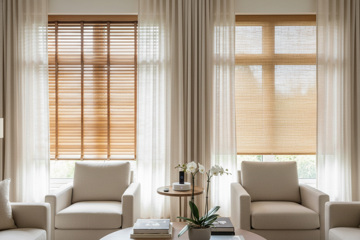 Automating Window Wooden Shades: Retrofit vs. New Tech
