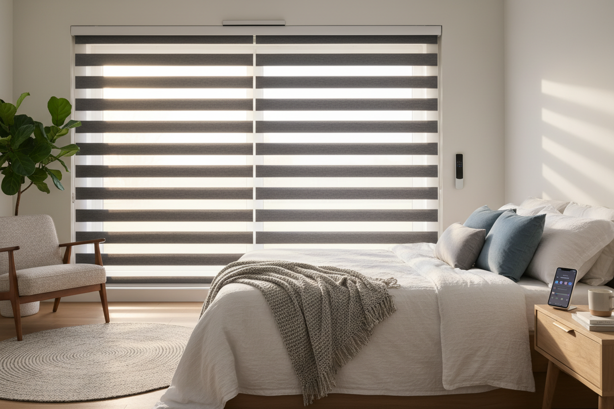 The Best Smart Zebra Blind Setup for Lazy Mornings