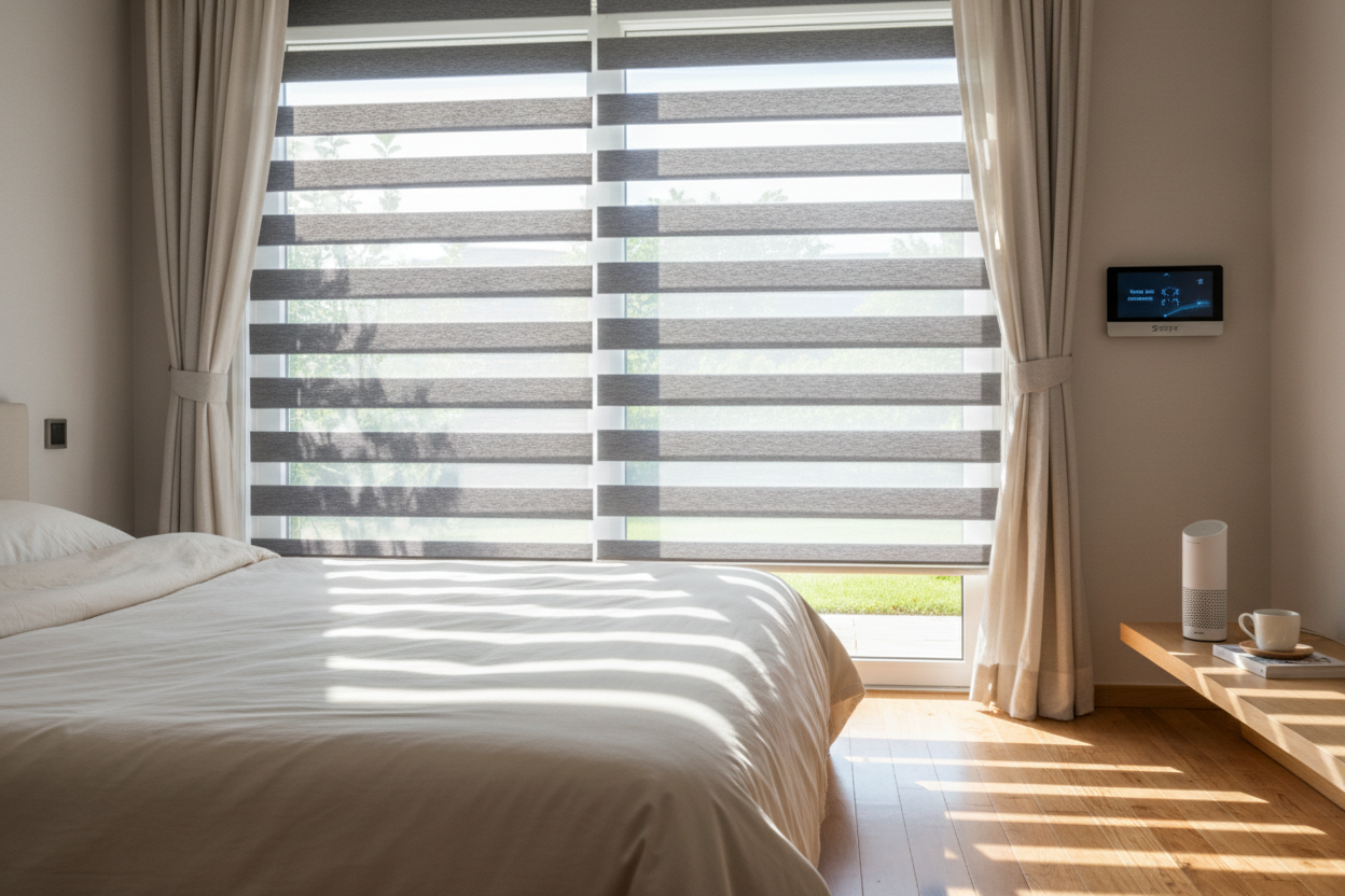 Wake Up With Natural Light: The Seeye Zebra Blinds Setup