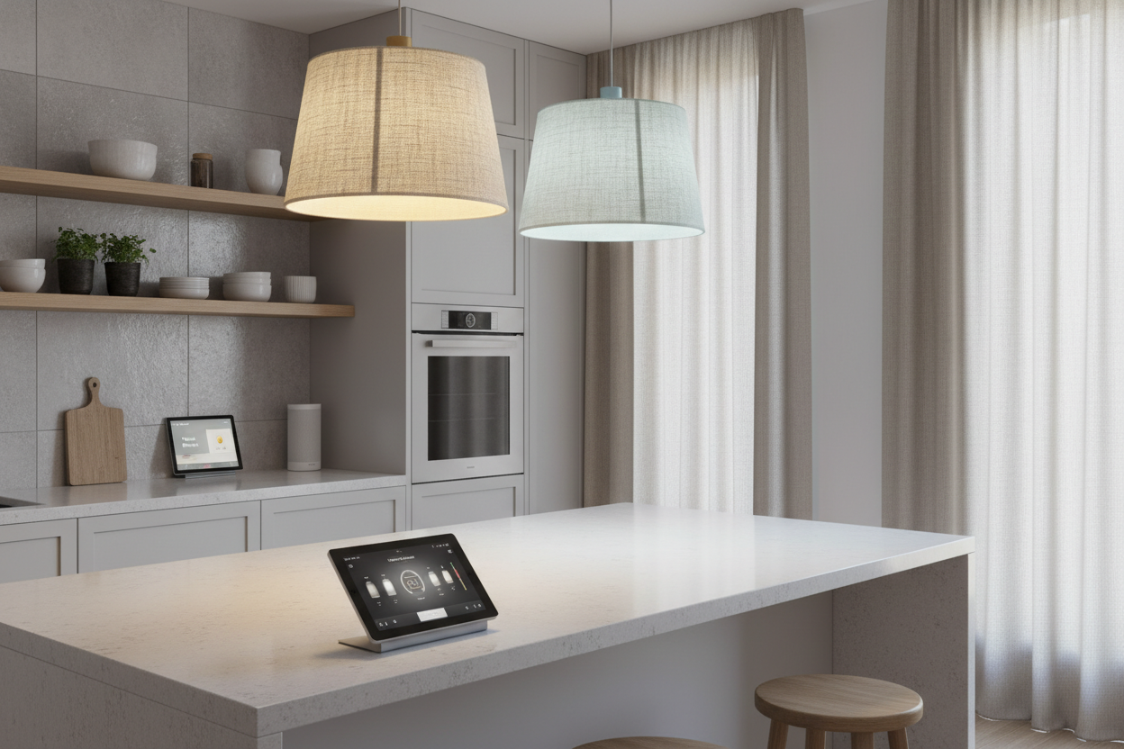 Smart Ready: Choosing the Best Kitchen Light Shade for Tech Setups
