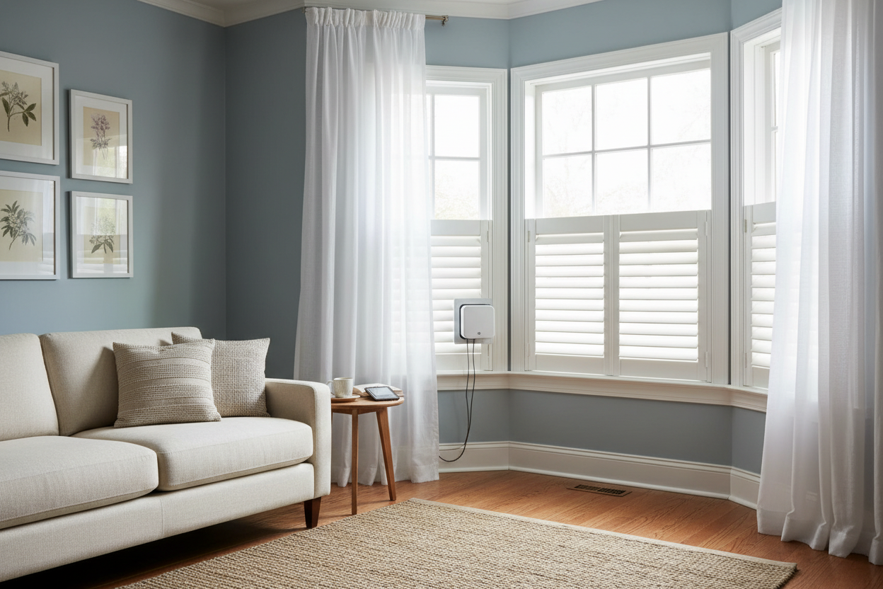 Automate Your Wooden Shutters at Lowes: A Retrofit Guide