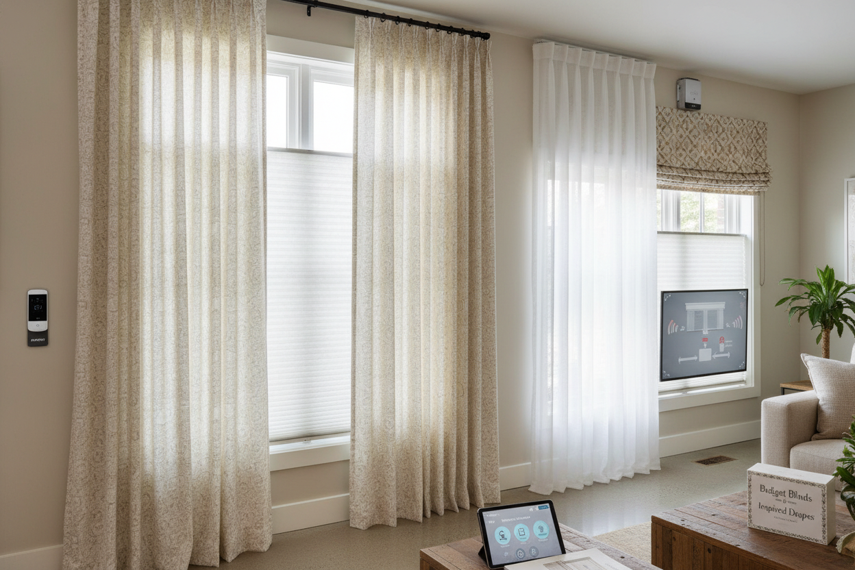 Automating Budget Blinds & Inspired Drapes: A Smart Home Guide