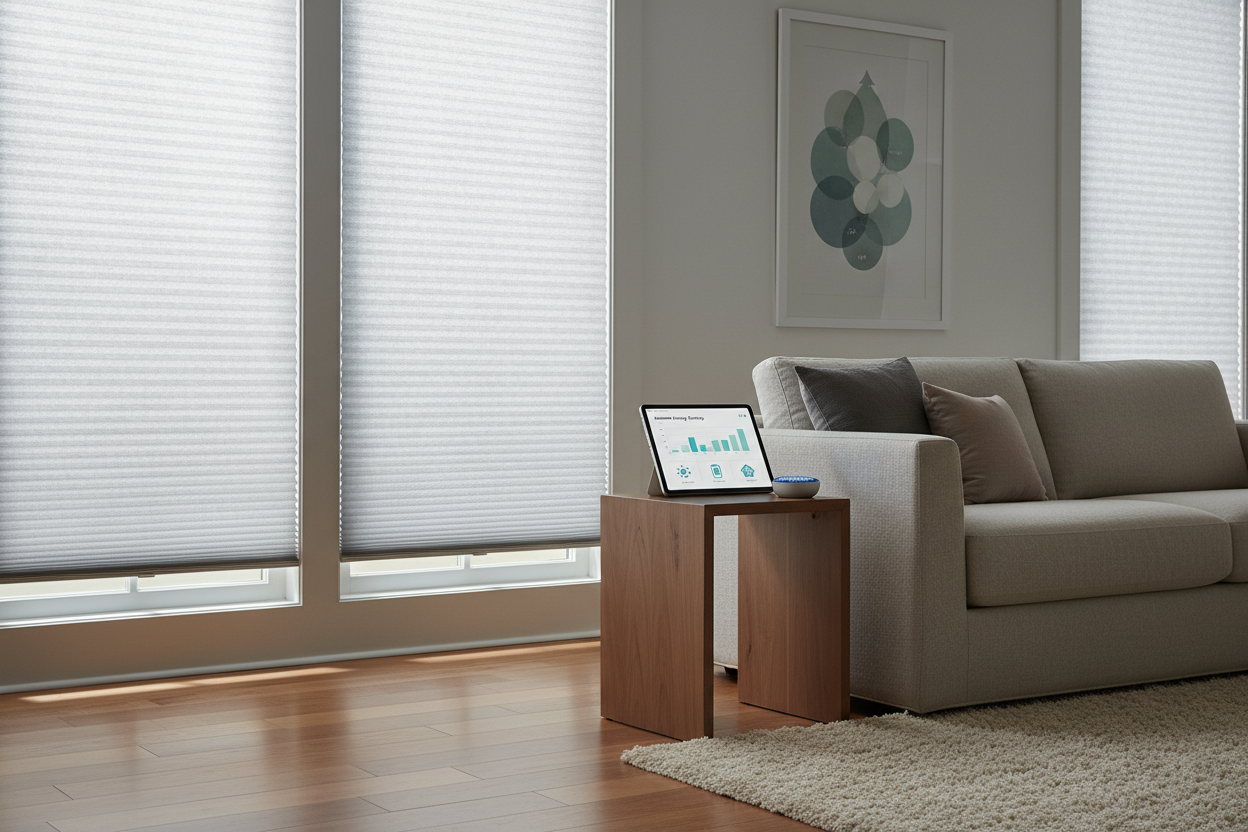 Automate Energy Savings: Smart Cellular Shades Pros and Cons