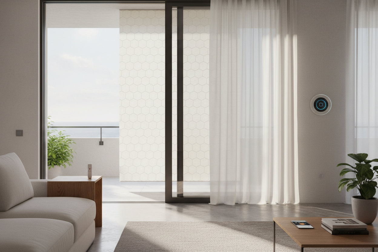 Smart Verticell Blinds: The Best Setup for Sliding Doors