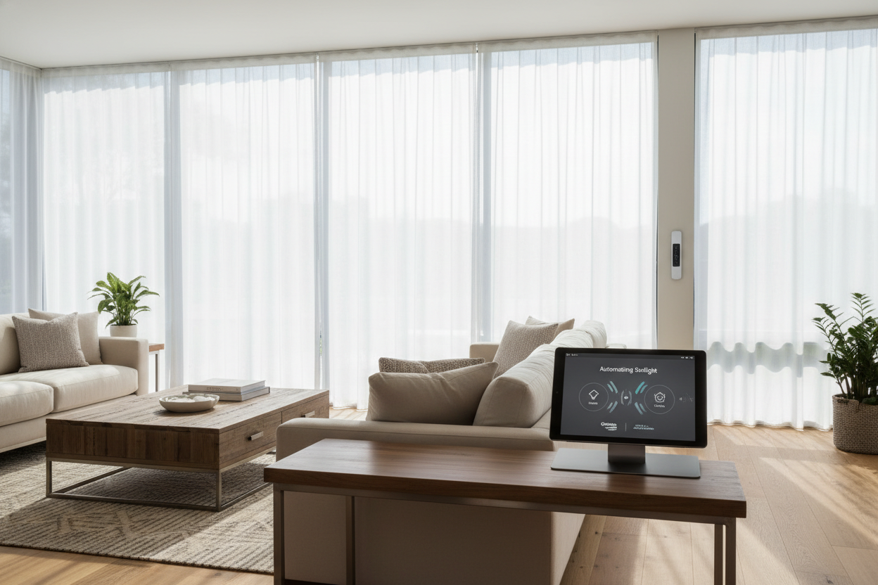 Automating Sunlight: The Smart Home Guide to Graber Sheer Shades