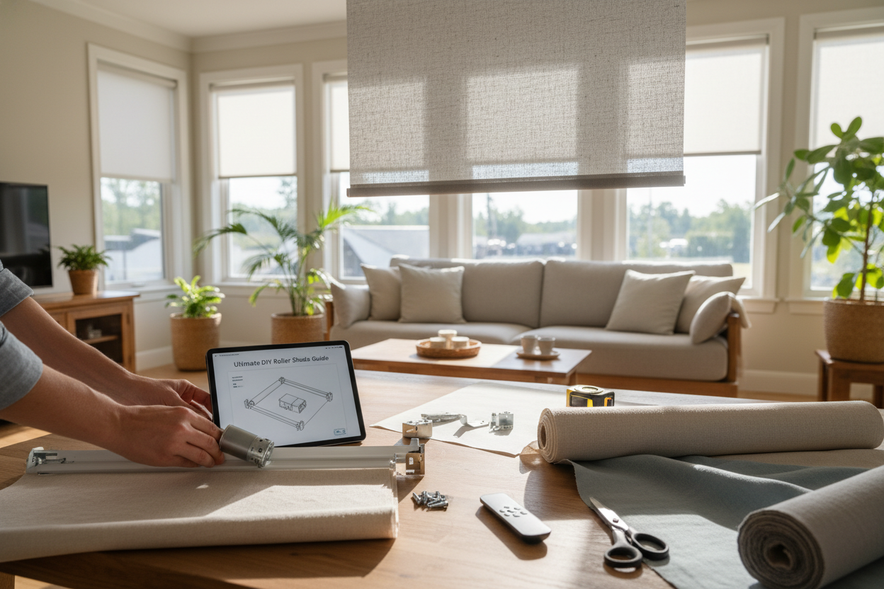 Build Custom Smart Blinds: The Ultimate DIY Roller Shade Guide