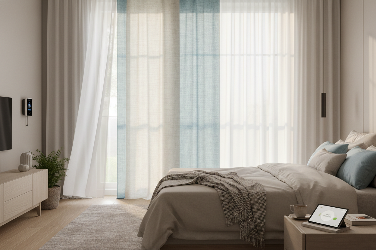 Wake Up Naturally: The Smart Reversible Blinds Setup