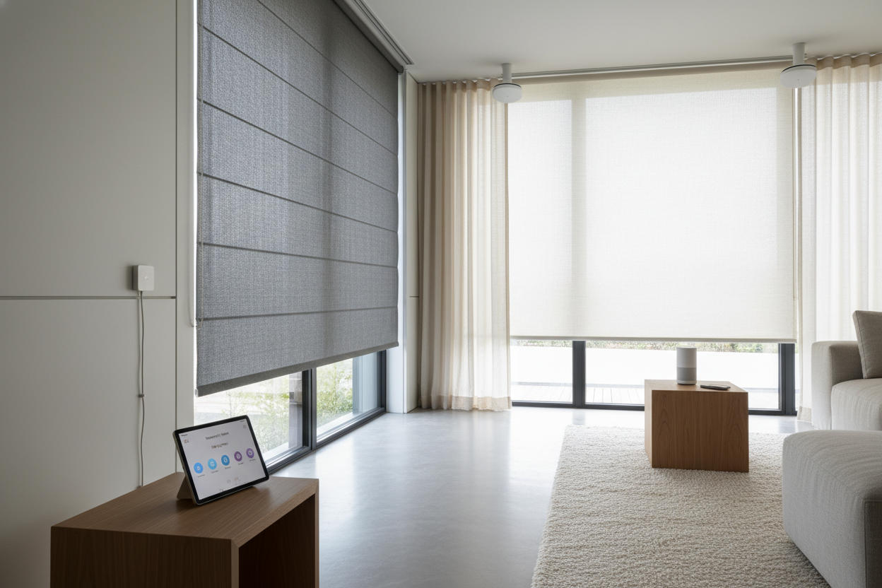 Architectural Blinds: Hardwired vs. Battery for Modern Smart Homes