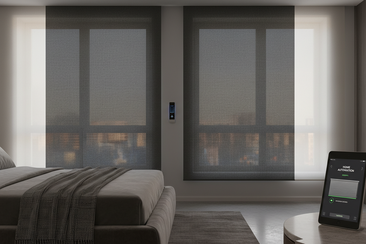 Automate Security: Smart Window Treatments for Privacy at Night