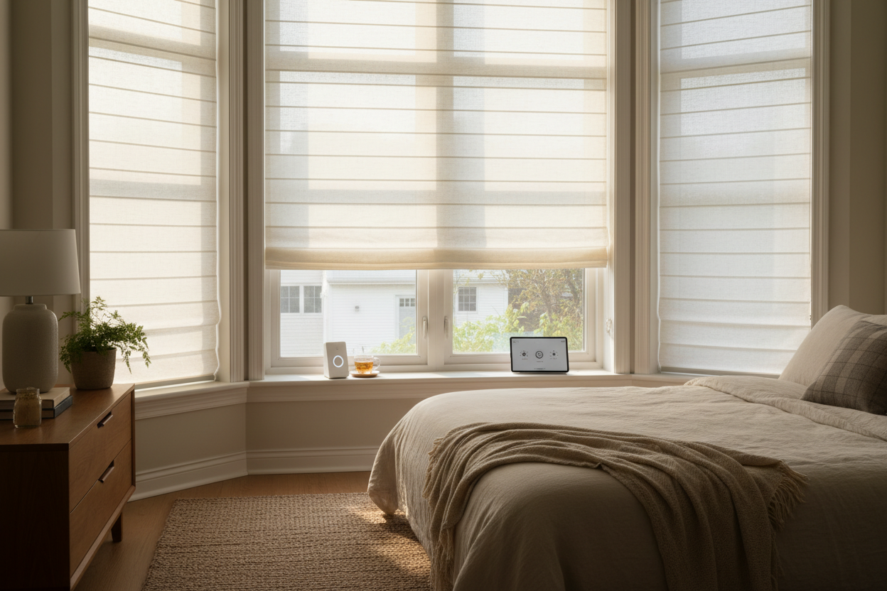 Wake Up Naturally: Smart Roll-Up Sun Shades for Windows Guide