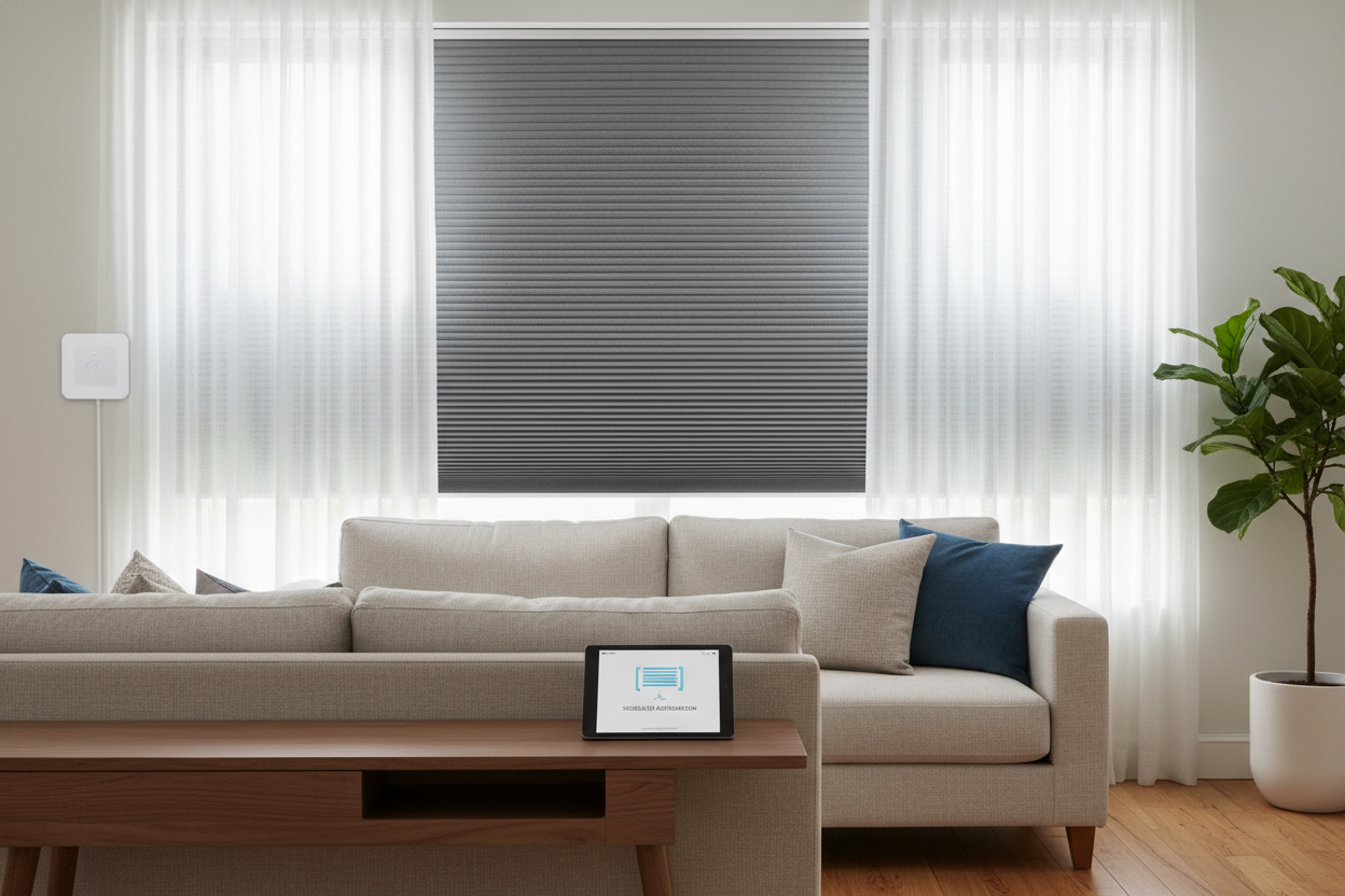 Why I Automated My Home Decorators Collection Blackout Cellular Shade