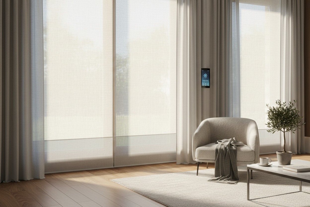 Perfect Mornings: Smart Blinds for Privacy That Let Light In