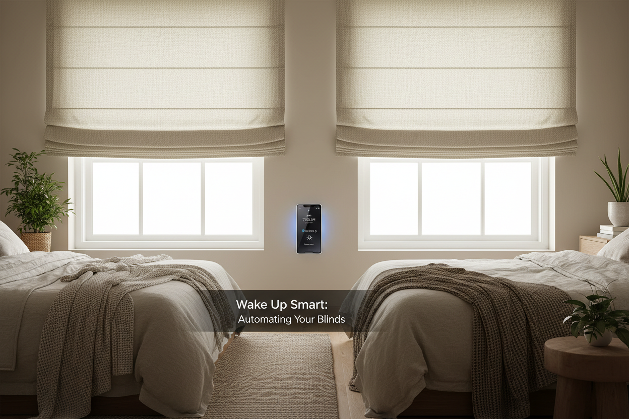 Wake Up Smart: Automating Your Blinds Pull Down Setup